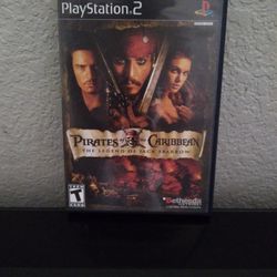 Ps2 Game 🎮 Pirates ☠ Of The Caribbean TLOJS