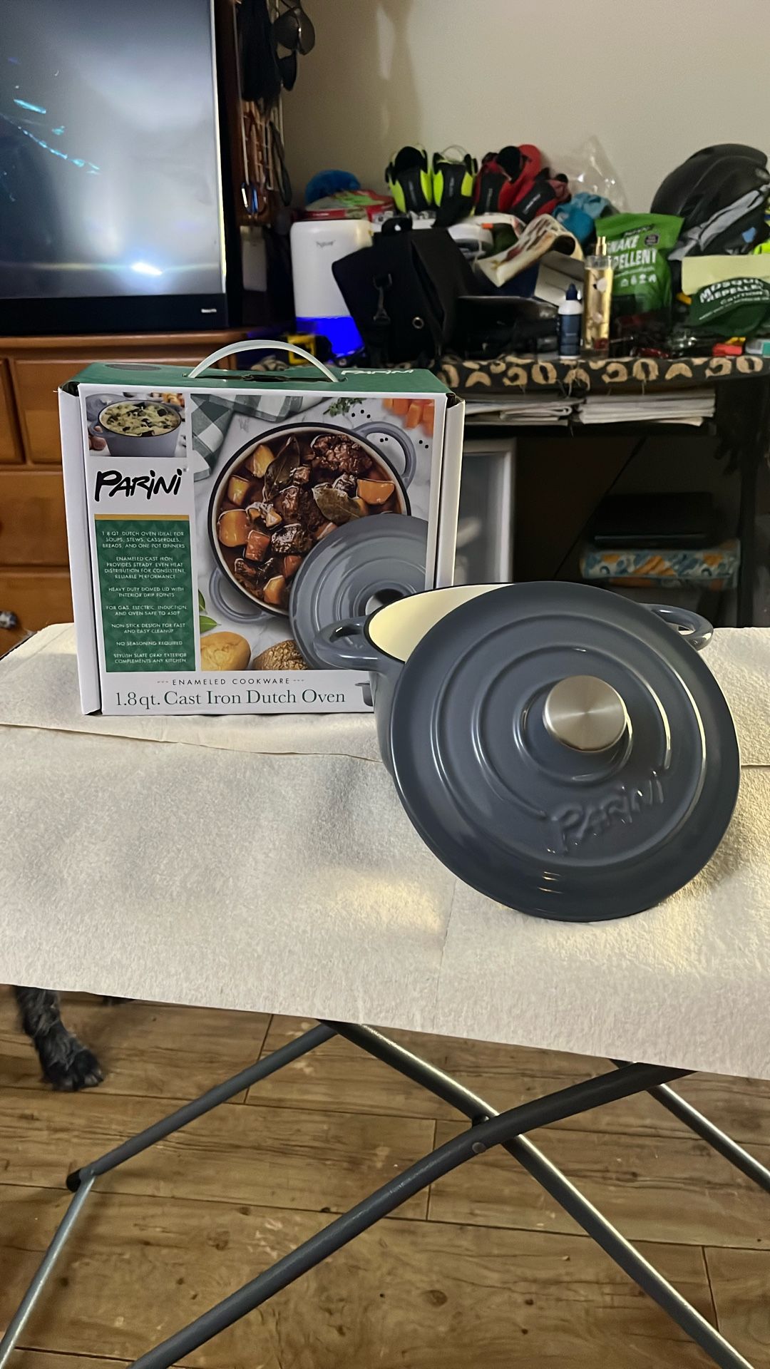 Cast Iron Dutch Oven 1.8 Qt