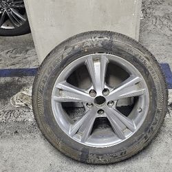 Lexus R18 Disk With Tire 235/55 R18 Never Used (Spare)