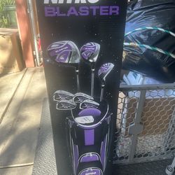 Womens Golf Club Set 13 Piece Right Handed Graphite & Steel Clubs with Cart Bag