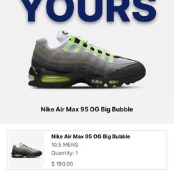 Nike Air Max 95 OG Big Bubble Neon