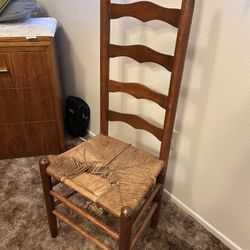 vintage ladder back chair - for repair rush