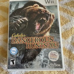 Wii Game - Dangerous Hunts 2013