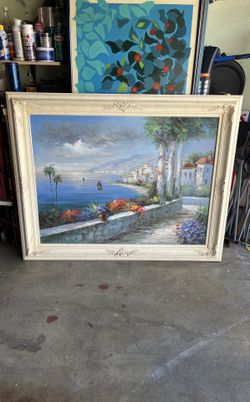 Oil Painting 58" x 46"