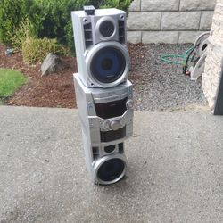 Panasonic SA-AK110 Stereo System With Remote