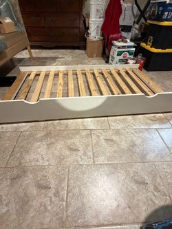 pull out twin bed frame