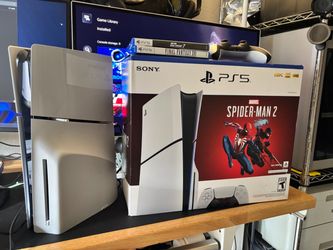 Sony PS5 Slim Disc + games