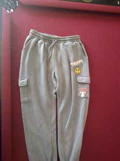 Grey sweatpants