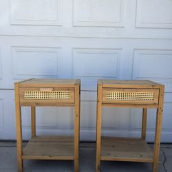 Pair Of Matching Nightstands 