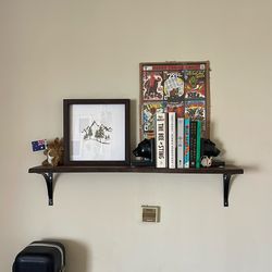 Wood Floating shelves (set of 2)