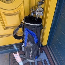 Used TFX Tour Gold Clubs (no putter)