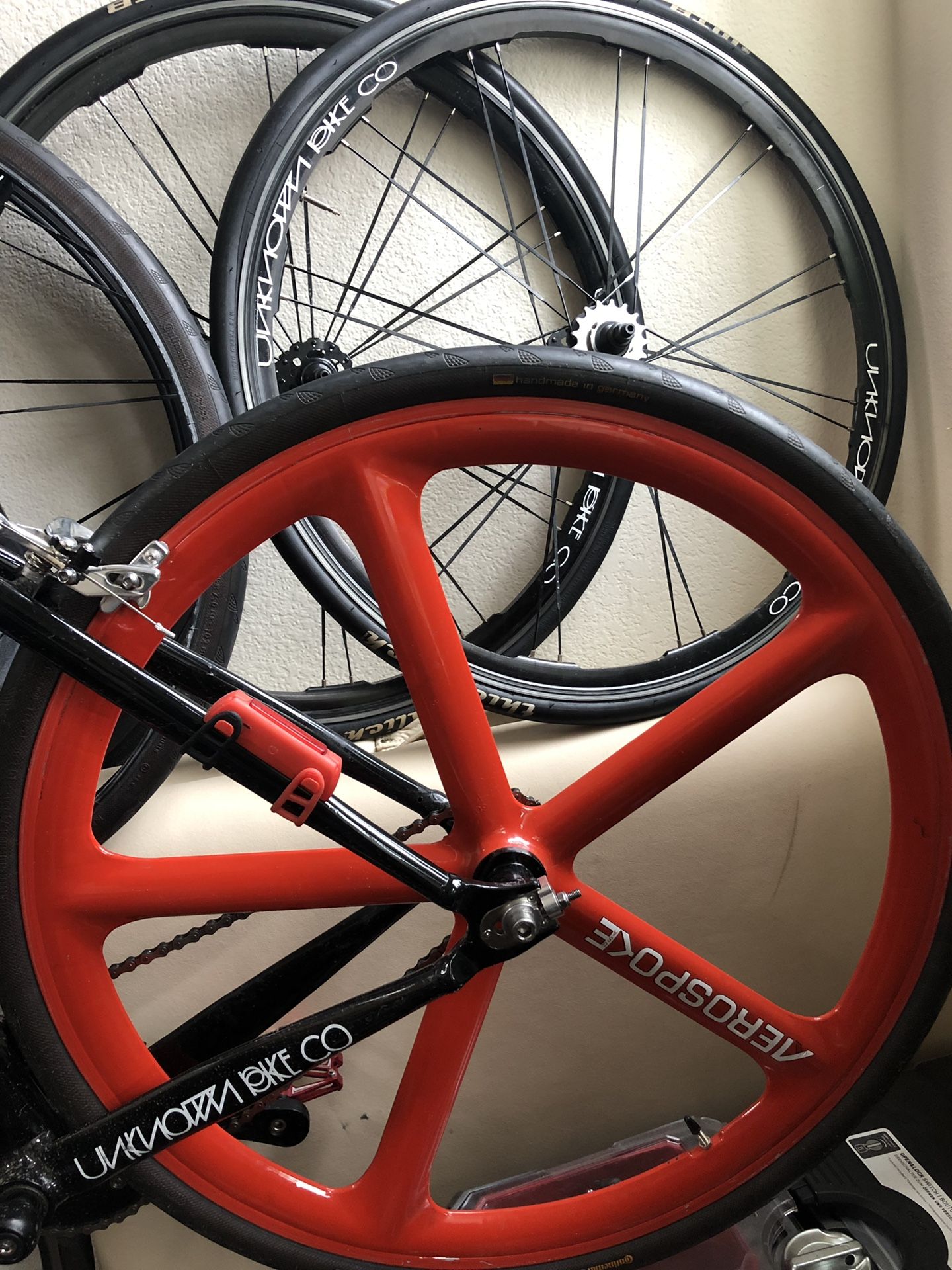 Aerospoke rear sharpens wheel