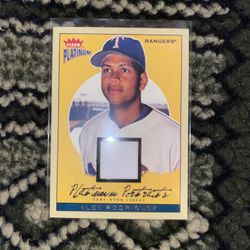 ARod Game Worn Relic 