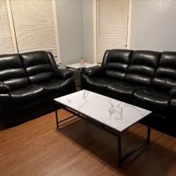 $5 Down Gorgeous Comfy Reclining Sofa Set