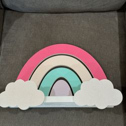 Rainbow Wall Shelf