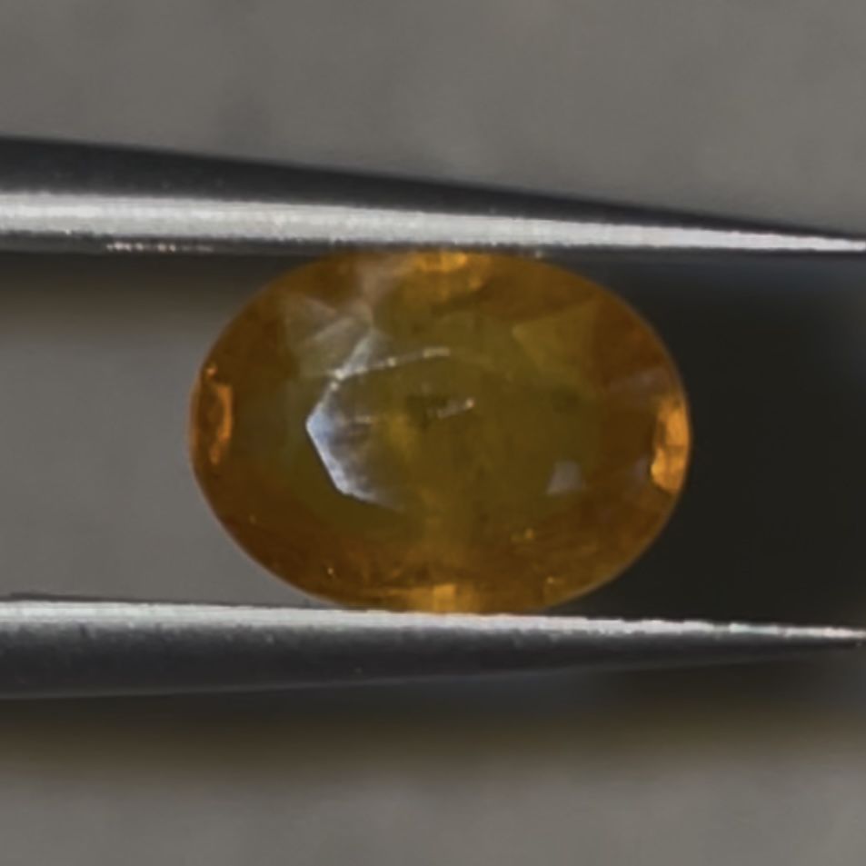 1.85Ct Natural Orange-Yellow Sapphire