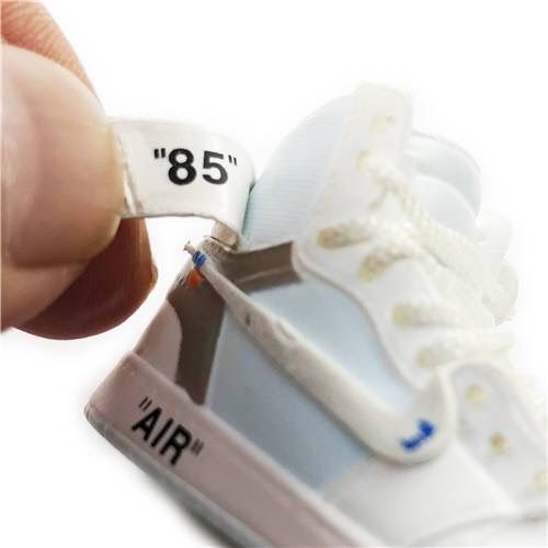 Jordan 1 NRG off White 3D Mini Sneaker Keychain