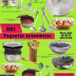 Princess House Paquetes Diferentes Precios