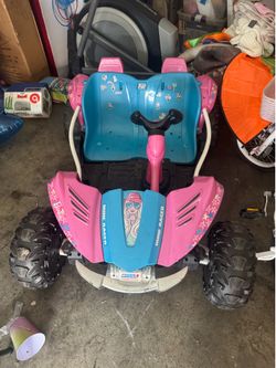 Barbie power wheel