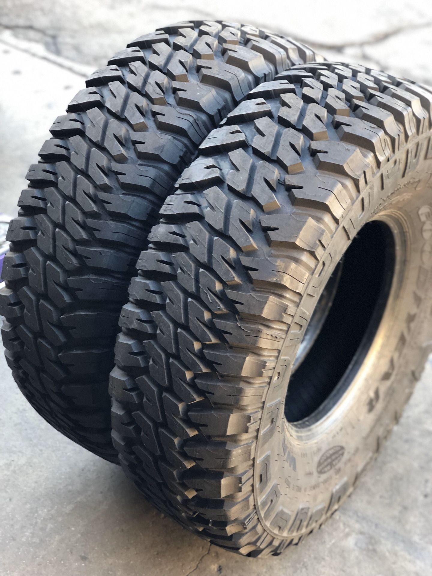 37/12.50R16.50 Good Year new tires (2 only $400)