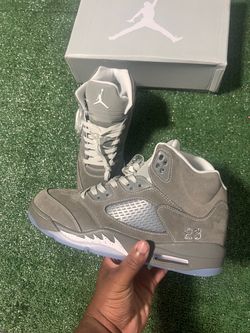 Size 12 Wolf Gray 5s