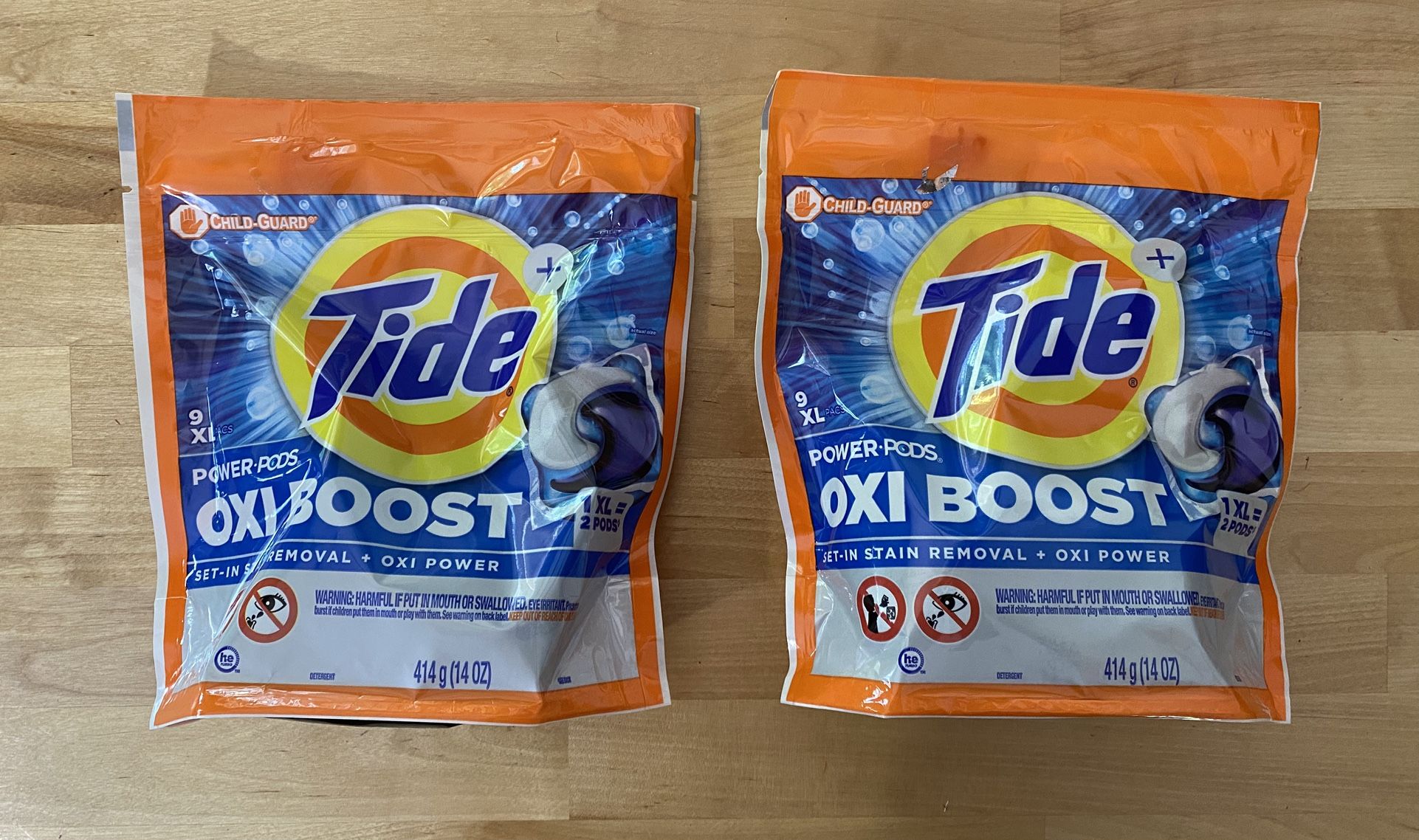Tide Oxi Boost XXL pods