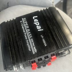 Lepai LP-168HA 2.1 2x40W Mini Amplifier + 1x68W Sub Output