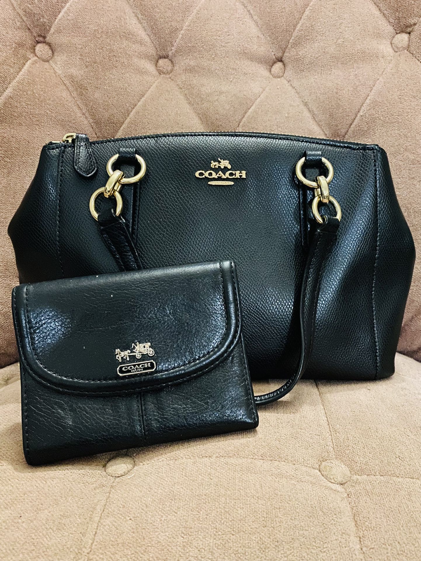 Small Coach Bag With Matching Wallet