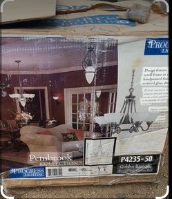 Chandelier light brand new in box
