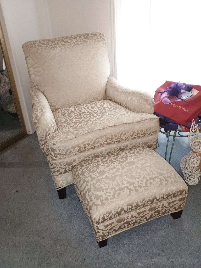 Chair And Ottoman