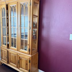 Display Cabinet - Solid Wood