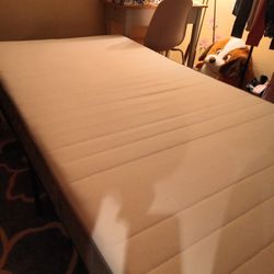 Brand New Twin Bed & Brand New Twin Mattress. 