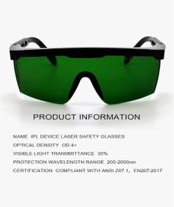 Laser Safety Glasses IPL 200nm-2000nm
