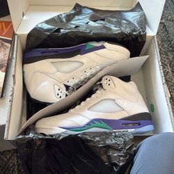 Jordan Retro 5 Grape 