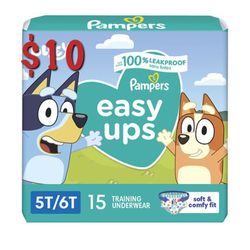 Pampers Easy Up’s  5T/6T