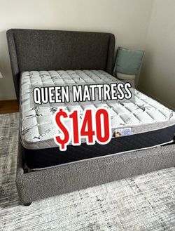 New Queen mattress only $140