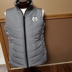 Michigan City vest embroidered