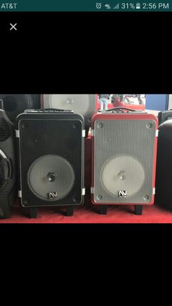 Bocinas karoke con Bluetooth