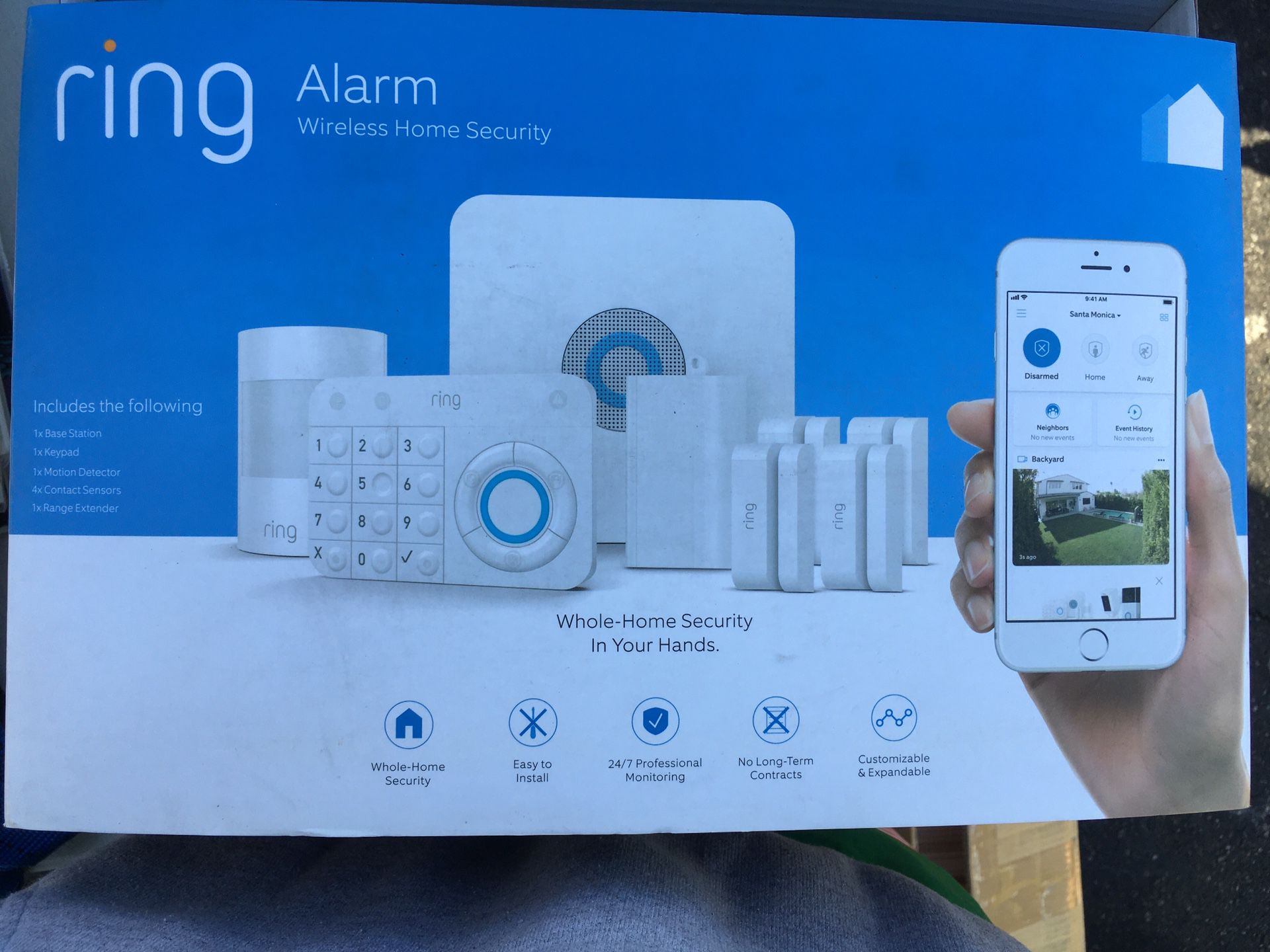 Ring alarm wireless home security