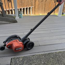 Black+Decker cord-less lawn edger