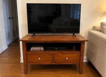 Solid Wood Media Console | TV Stand | Storage Drawers & Cabinets | 52.5"