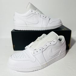 Men’s Size 11 Air Jordan 1 Mid Triple White 