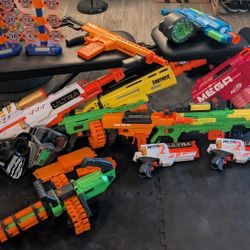 Nerf And Adventure Force Lot