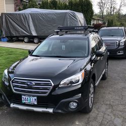 Roof Rack Cargo Basket W/Mounts For Any Crossbars 