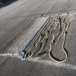 250’ Galvanized Anchor Chain 3/8”