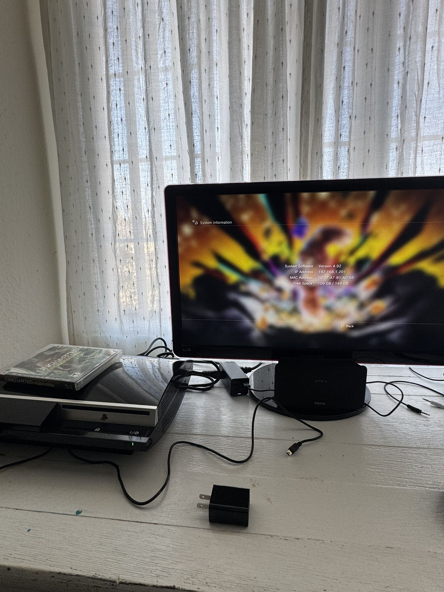 PlayStation 3 One Controller And Game