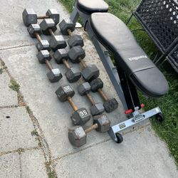 Lifting Weights With Bench