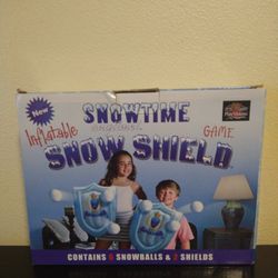 Snowtime Inflatable Snow Shield Set