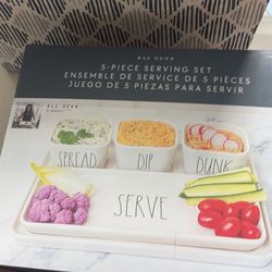 Rae Dunn 5 Piece Set And Bbg Set