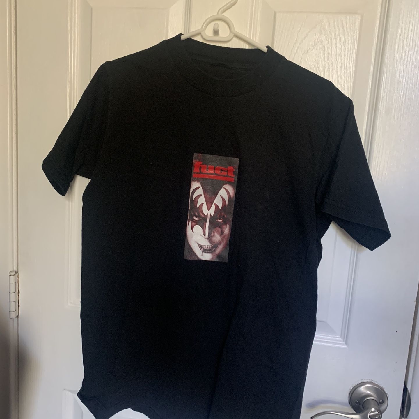 Rare Like New! 90s Vintage FUCT Gene Simmons Kiss Shirt for